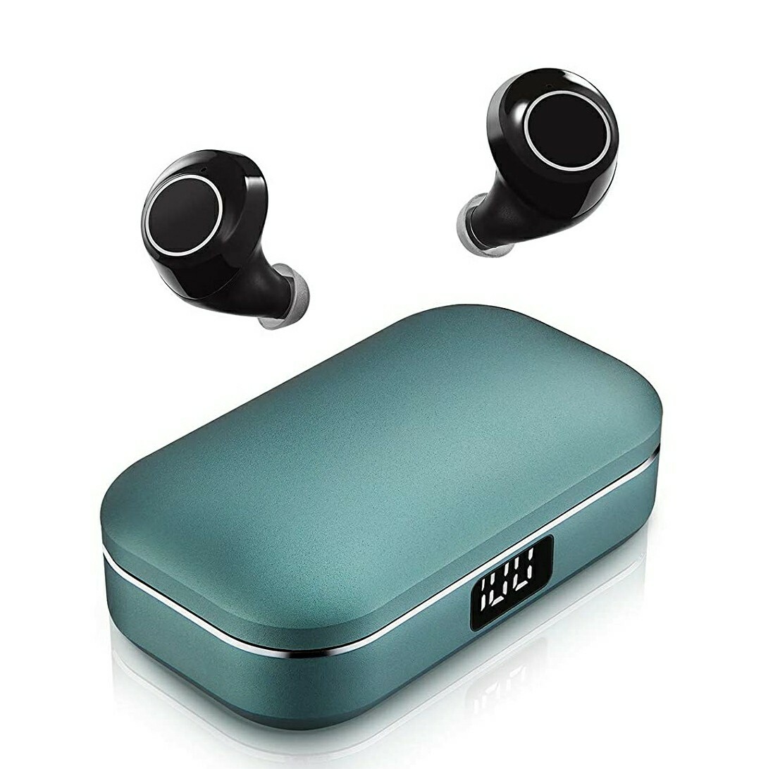 Wireless Earbuds, ICOMTOFIT Bluetooth 5.0 Wireless Headphones with Aluminum… Wireless Earbuds, ICOMTOFIT Bluetooth 5.0 Wireless Headphones with Aluminum…