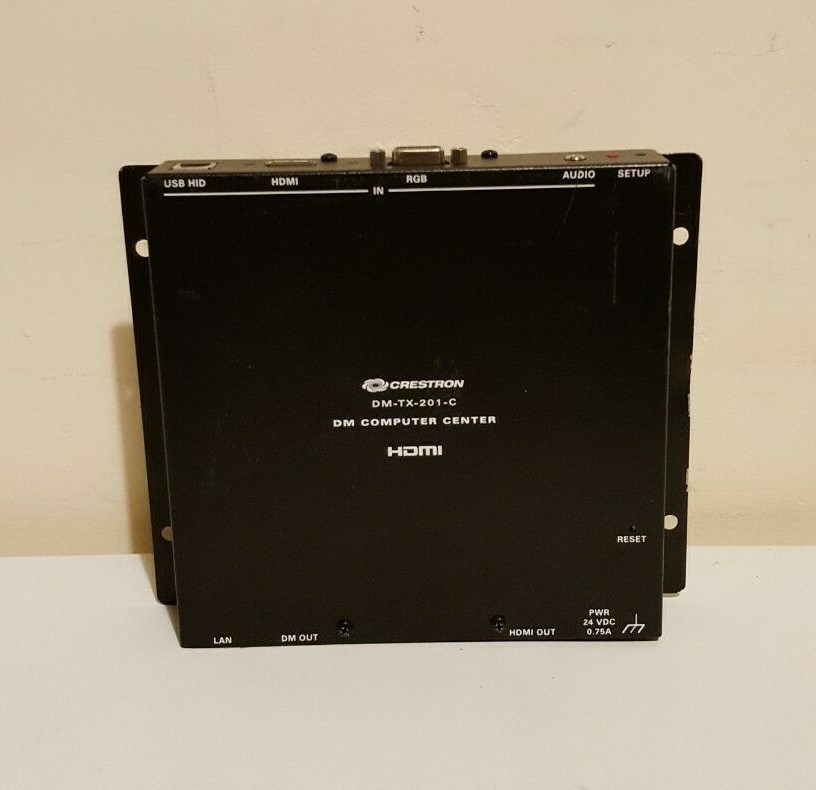 Crestron DM-TX-201-C DM Computer Center – DigitalMedia 8G+ Transmitter HDMI CAT6 Crestron DM-TX-201-C DM Computer Center – DigitalMedia 8G+ Transmitter HDMI CAT6