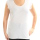 STYLE & COMPANY Womens New 1380 Ivory Scoop Neck Short Sleeve Casual Top L B+B STYLE & COMPANY Womens New 1380 Ivory Scoop Neck Short Sleeve Casual Top L B+B