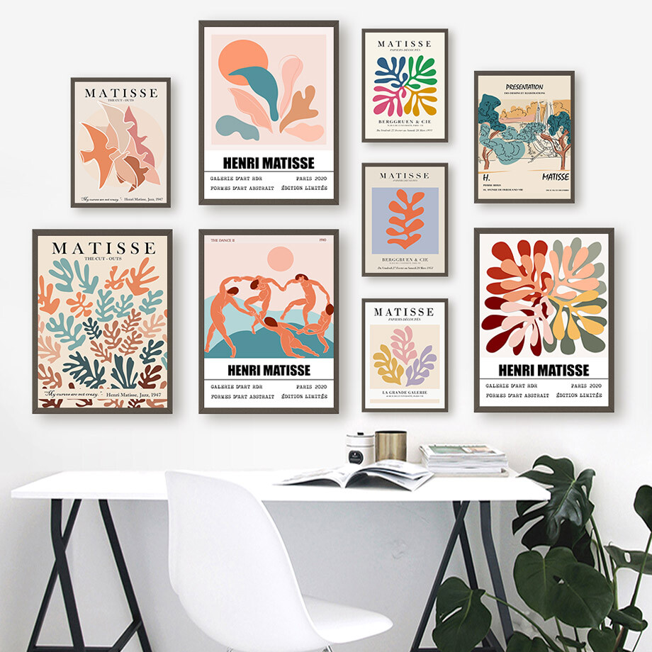 Classic Matisse Abstract Canvas Art Poster Vintage Wall Print Modern Home Decor Classic Matisse Abstract Canvas Art Poster Vintage Wall Print Modern Home Decor