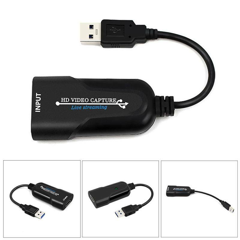 1080P 4K HDMI to USB 3.0 Video Capture Card Game Audio Video for PS4 Xbox one