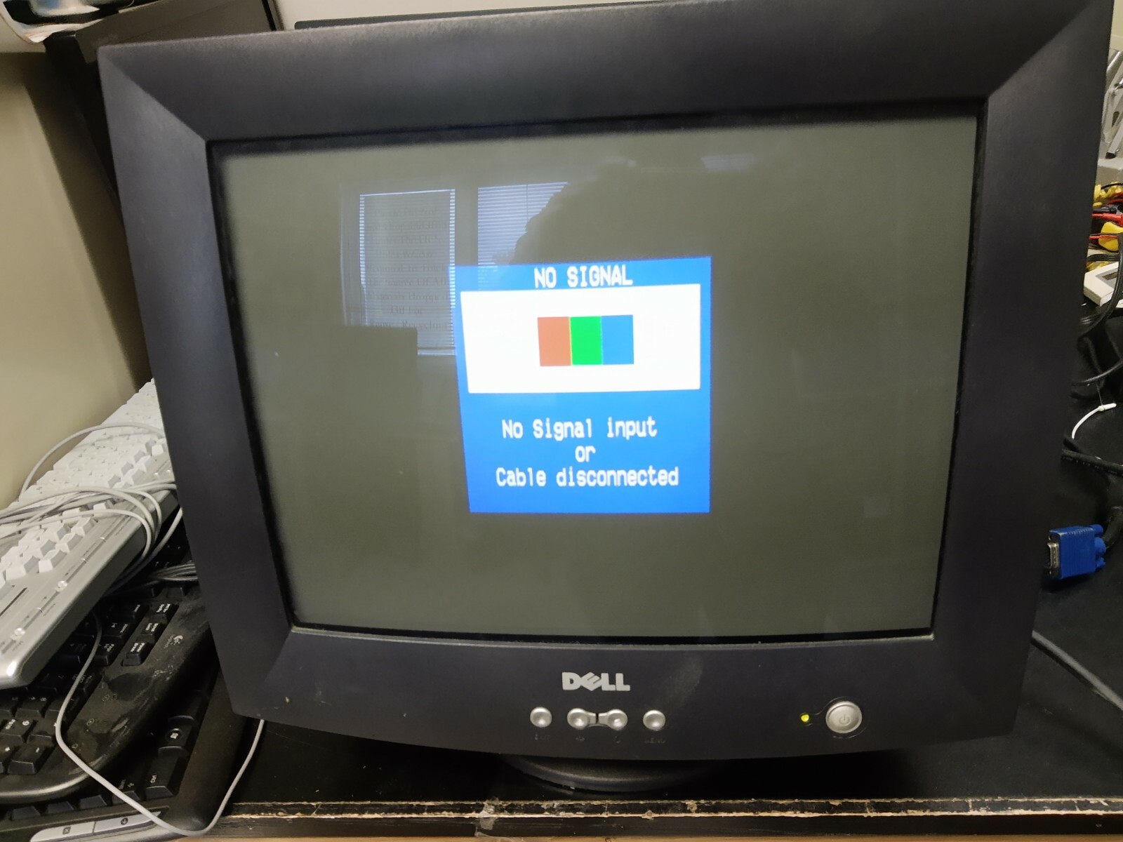 Vintage Dell CRT Color monitor Model No E773c Vintage Dell CRT Color monitor Model No E773c