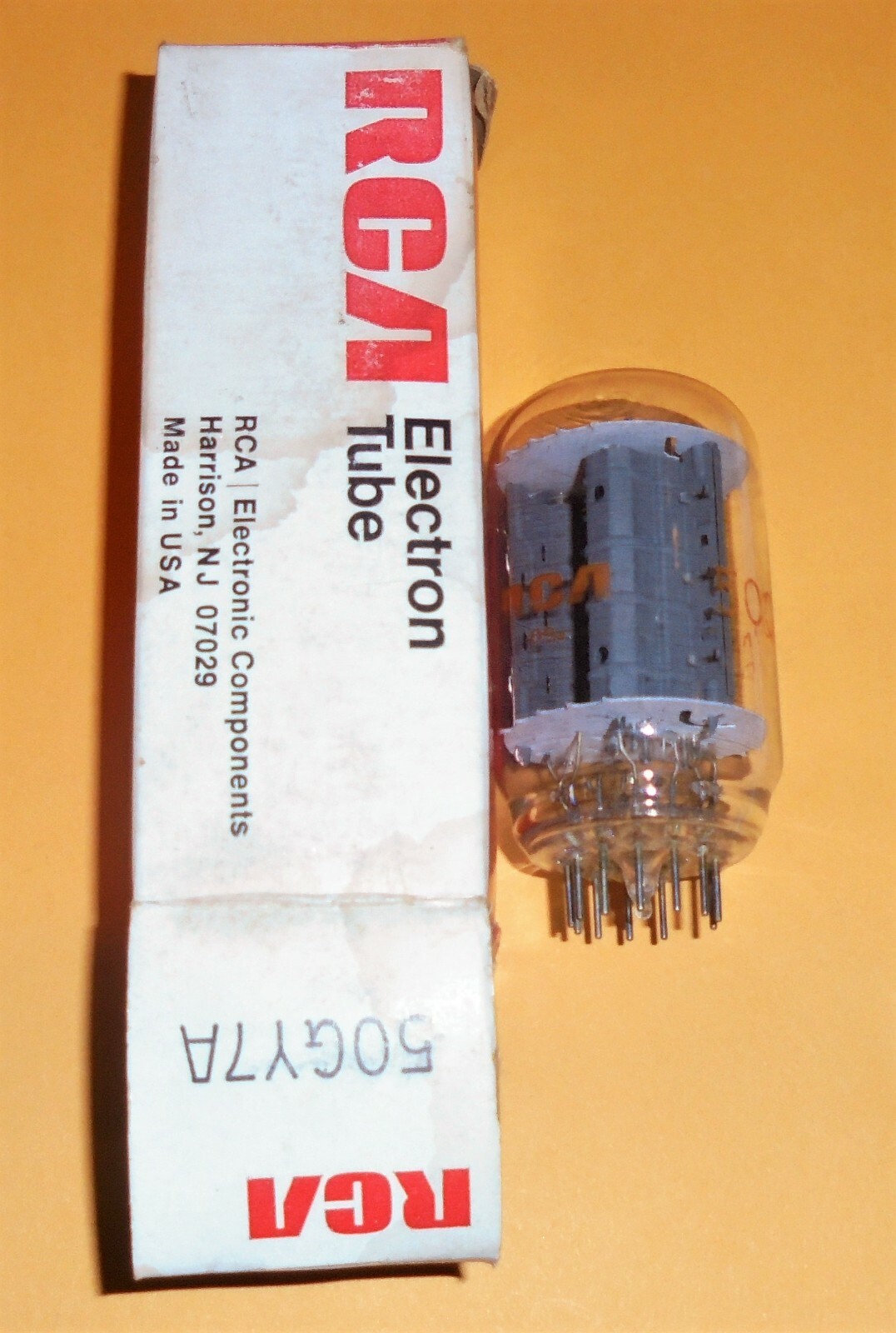 GE 50GY7A ELECTRONICS VACUUM TUBE TESTED GE 50GY7A ELECTRONICS VACUUM TUBE TESTED