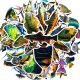 Fish Stickers Outdoor Fishing Boat Helmet Car Skateboard Waterproof Graffiti Fish Stickers Outdoor Fishing Boat Helmet Car Skateboard Waterproof Graffiti
