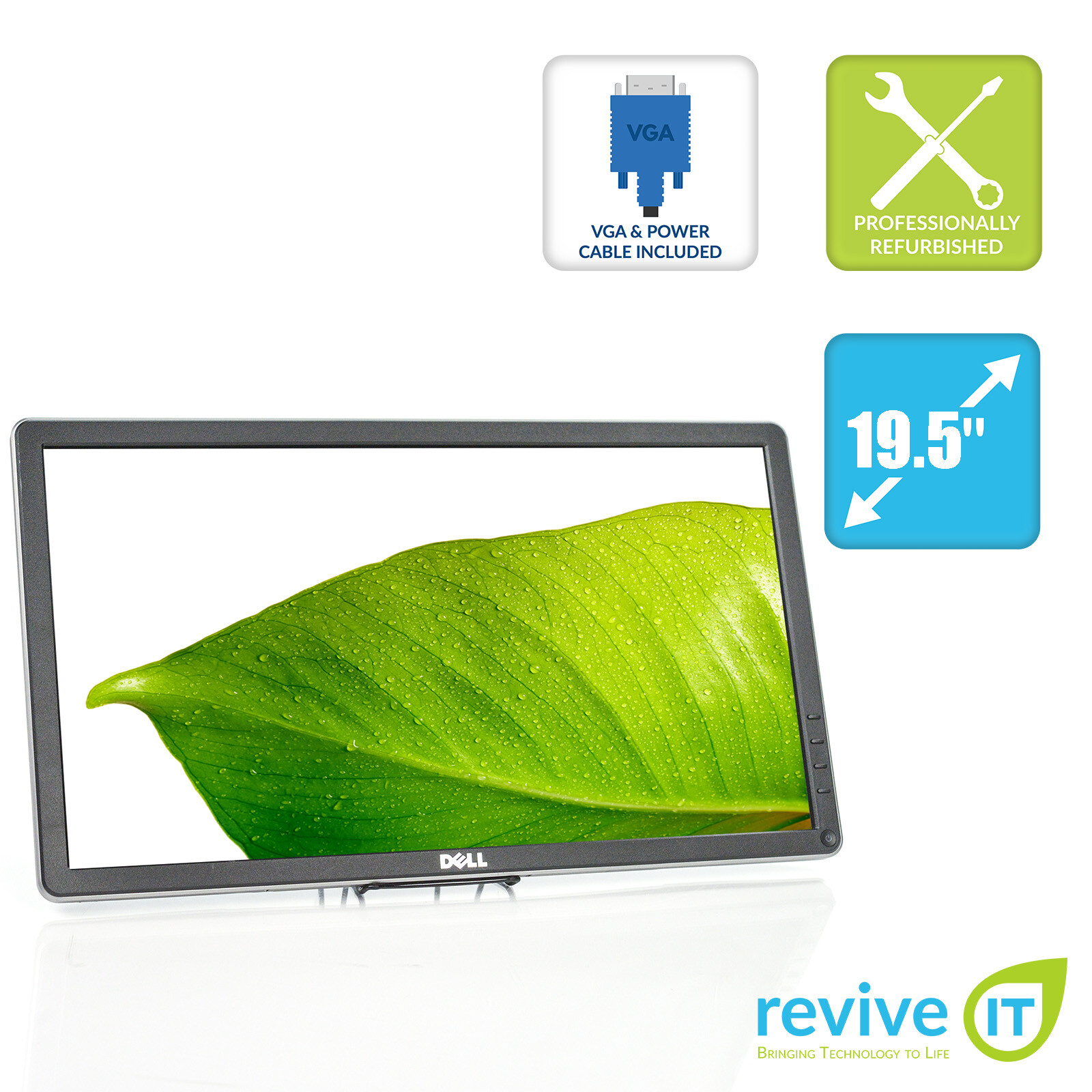 Dell P2014H 19.5″ 1600×900 16:9 LED Backlit VGA DVI USB DP Monitor ONLY -Grade B Dell P2014H 19.5″ 1600×900 16:9 LED Backlit VGA DVI USB DP Monitor ONLY -Grade B
