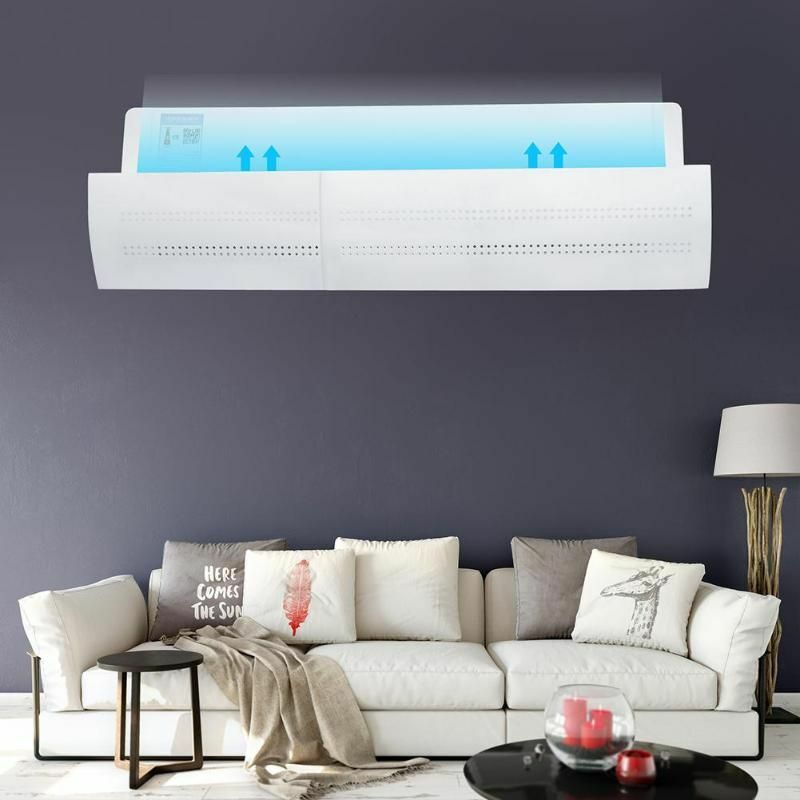 Air Conditioner Cover Modern Adjustable Windshield Baffle Shield Accessories