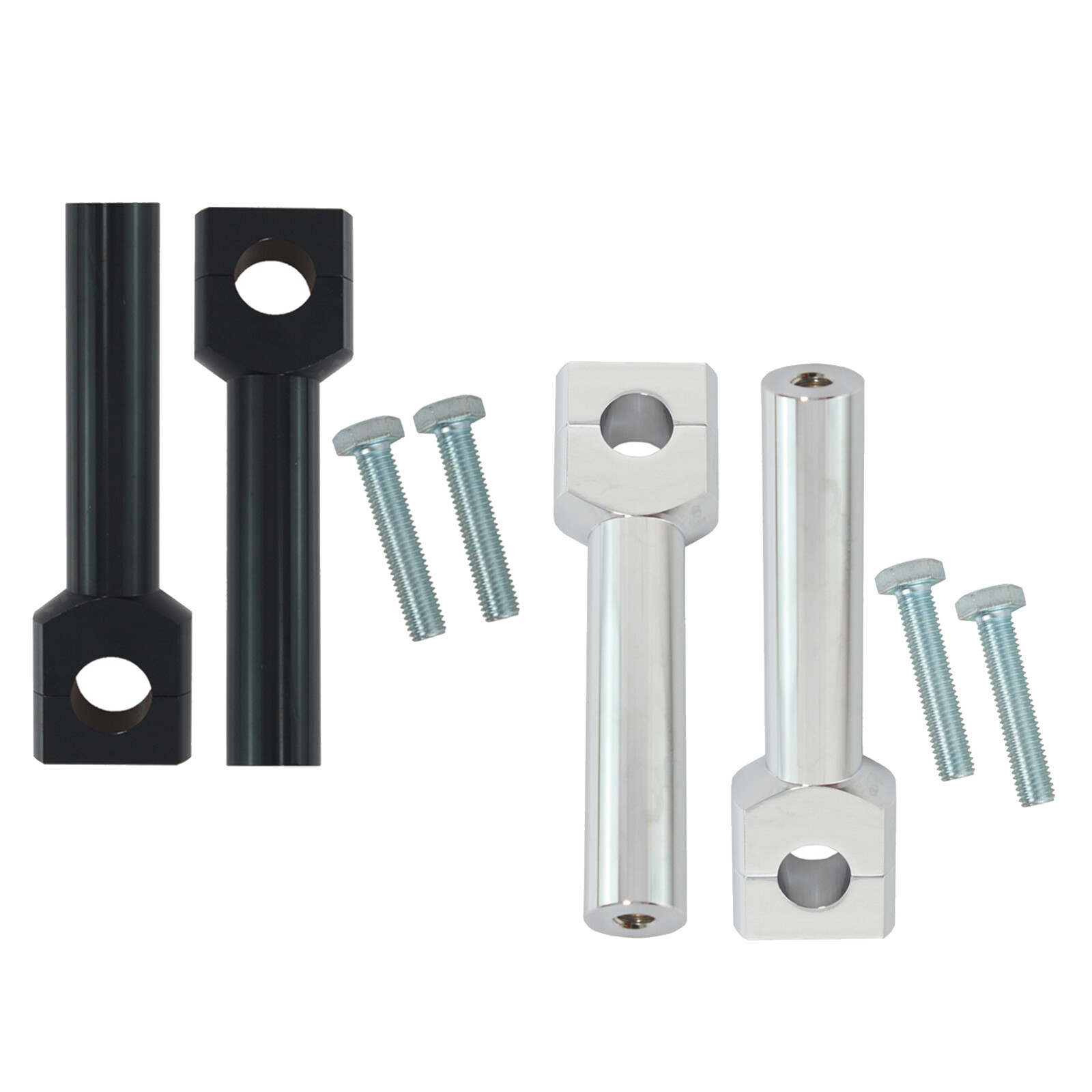 Motorcycle Accessories CNC Handlebar Riser Kit 22/25mm Heavy Duty Aluminum Motorcycle Accessories CNC Handlebar Riser Kit 22/25mm Heavy Duty Aluminum