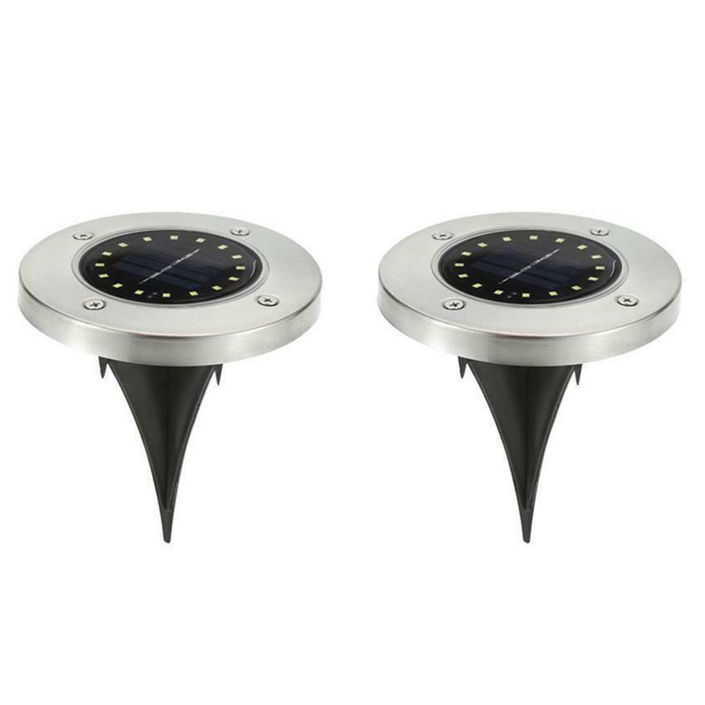 20 LED Solar Buried Lamp Waterproof Ground Lights Outdoor Garden Path Decor #E 20 LED Solar Buried Lamp Waterproof Ground Lights Outdoor Garden Path Decor #E
