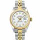 ROLEX Datejust 69173G Serial S White Dial 10P Diamond 750 YG 90118523 ROLEX Datejust 69173G Serial S White Dial 10P Diamond 750 YG 90118523