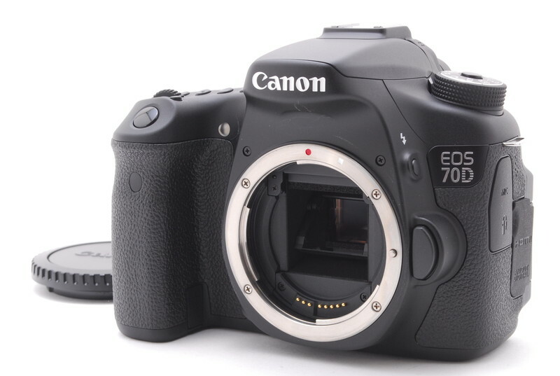 MINT+++ Canon EOS 70D 20.2MP DSLR Camera Shot 78,199 for Canon EF From JAPAN