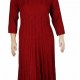Connected Apparel Womens Sweater Dress Red Size 1X Plus Rib Knit V-Neck #127 Connected Apparel Womens Sweater Dress Red Size 1X Plus Rib Knit V-Neck #127
