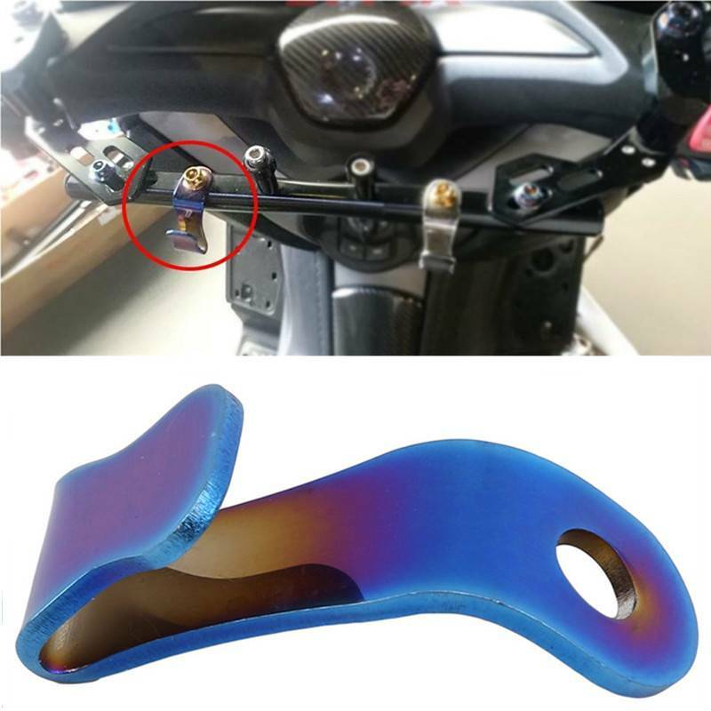 Bike Rear View Mirror Small Hooks Motorcycle Accessories Helmet Hanger Hook CP Bike Rear View Mirror Small Hooks Motorcycle Accessories Helmet Hanger Hook CP