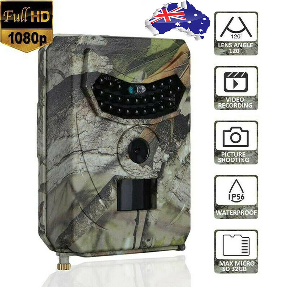 WiFi Trail Hunting Camera Outdoor 20MP 1080P Game Wildlife Cam PIR Night Vision WiFi Trail Hunting Camera Outdoor 20MP 1080P Game Wildlife Cam PIR Night Vision