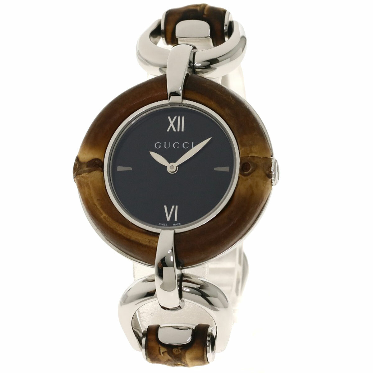 GUCCI Bamboo Watches YA132.4 Stainless Steel/Stainless Steel Ladies