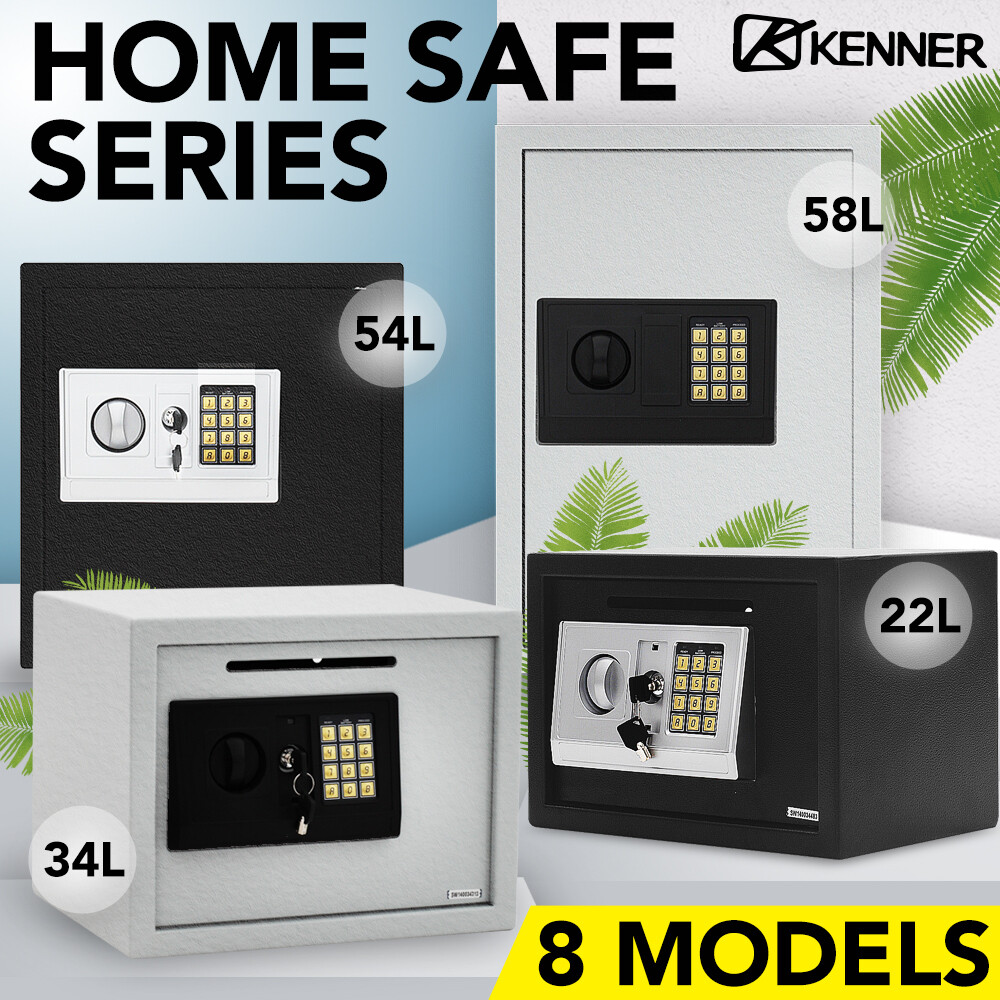 KENNER Digital Safe Electronic Security Box Home Office Safe Cash Deposit