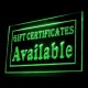 200006 Gift Vouchers Available Discount Display LED Light Neon Sign 200006 Gift Vouchers Available Discount Display LED Light Neon Sign