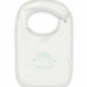 Purebaby Organic Cotton Queensland Print Bib Vanilla Purebaby Organic Cotton Queensland Print Bib Vanilla
