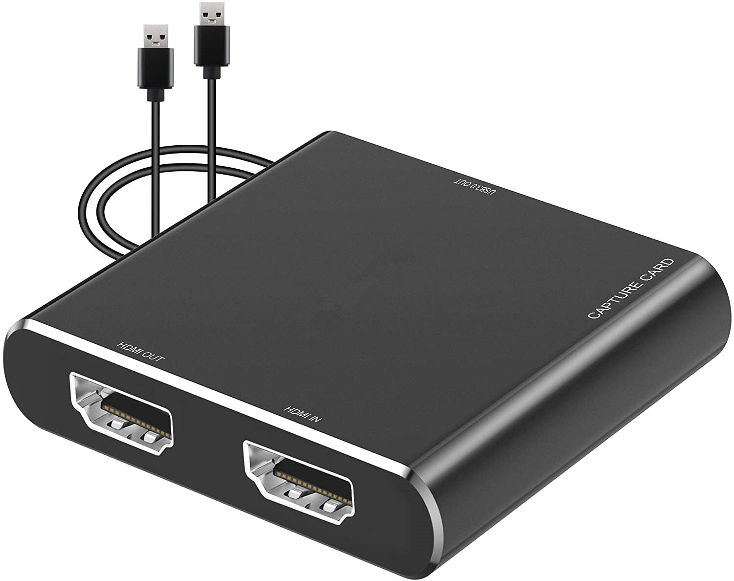Capture Card, USB 4K Audio Video Capture Card with HDMI Loop-Out 1080P 60FPS Capture Card, USB 4K Audio Video Capture Card with HDMI Loop-Out 1080P 60FPS