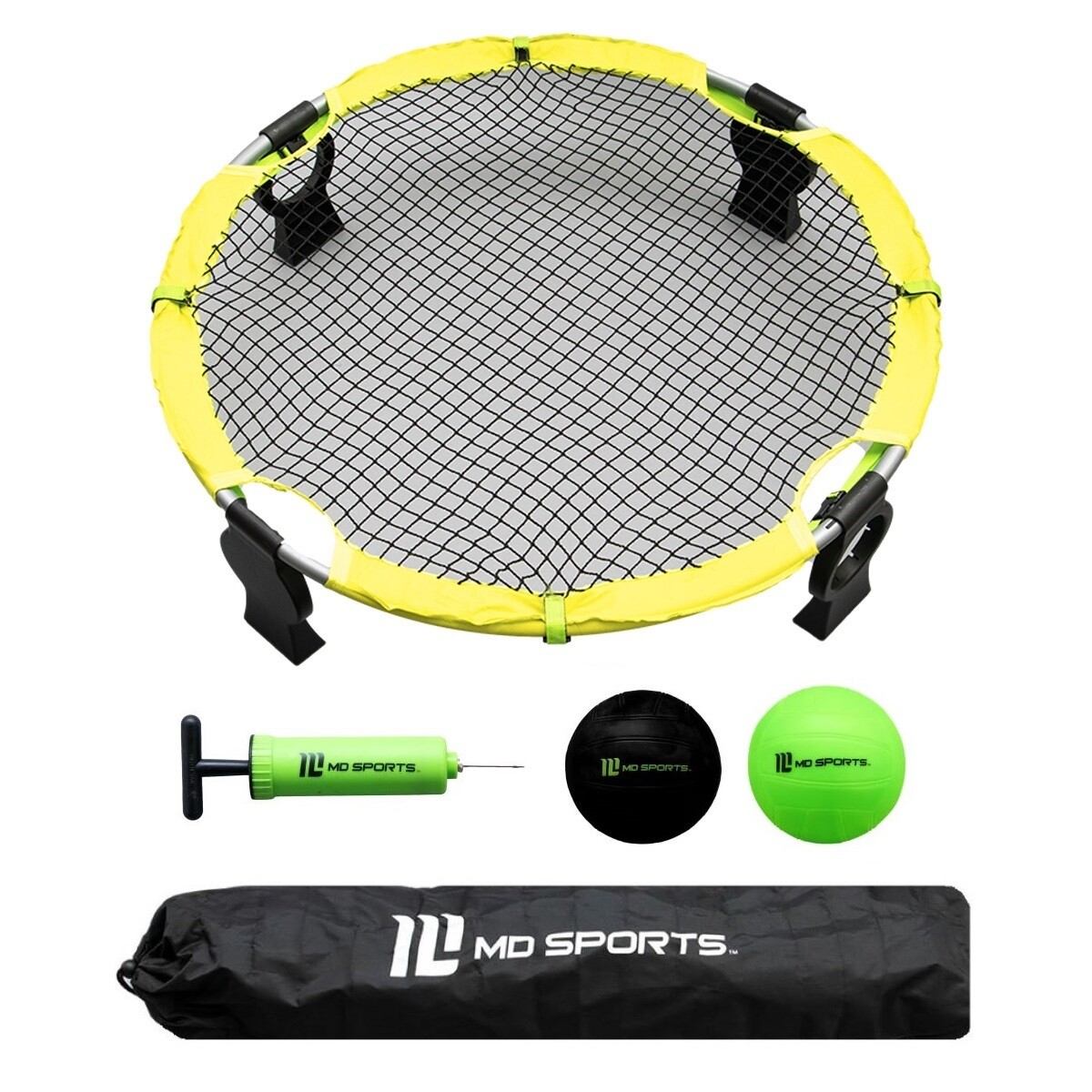 MD Sports Pro 360° Spike Battle Ball Portable Outdoor Game Set For Kids Family MD Sports Pro 360° Spike Battle Ball Portable Outdoor Game Set For Kids Family