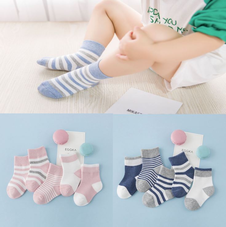 5 Pack Baby Boy Girl Pack Cotton Fashion Socks Striped Mix Warm Baby Socks Set 5 Pack Baby Boy Girl Pack Cotton Fashion Socks Striped Mix Warm Baby Socks Set