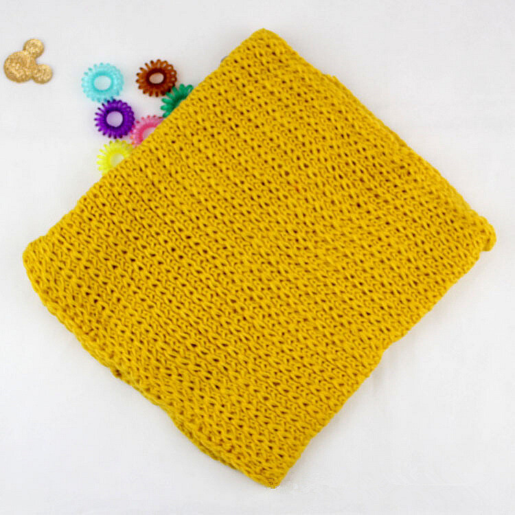 Fashion Winter Children Kids Scarf Baby Boy Girl Knitted Solid Warm Wrap Z6H2