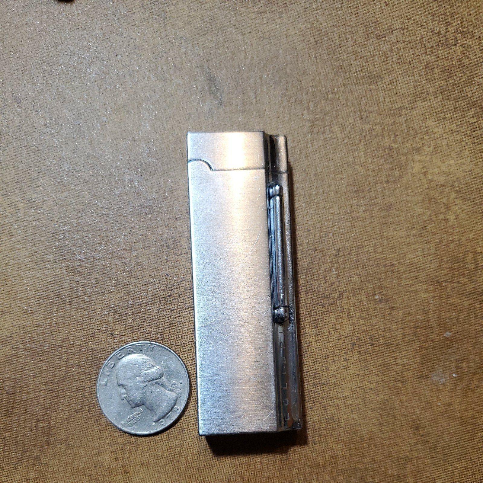 WORKING SERVICED Vintage QTR 9940 COLIBRI Butane Lighter Battery Operated Rare WORKING SERVICED Vintage QTR 9940 COLIBRI Butane Lighter Battery Operated Rare