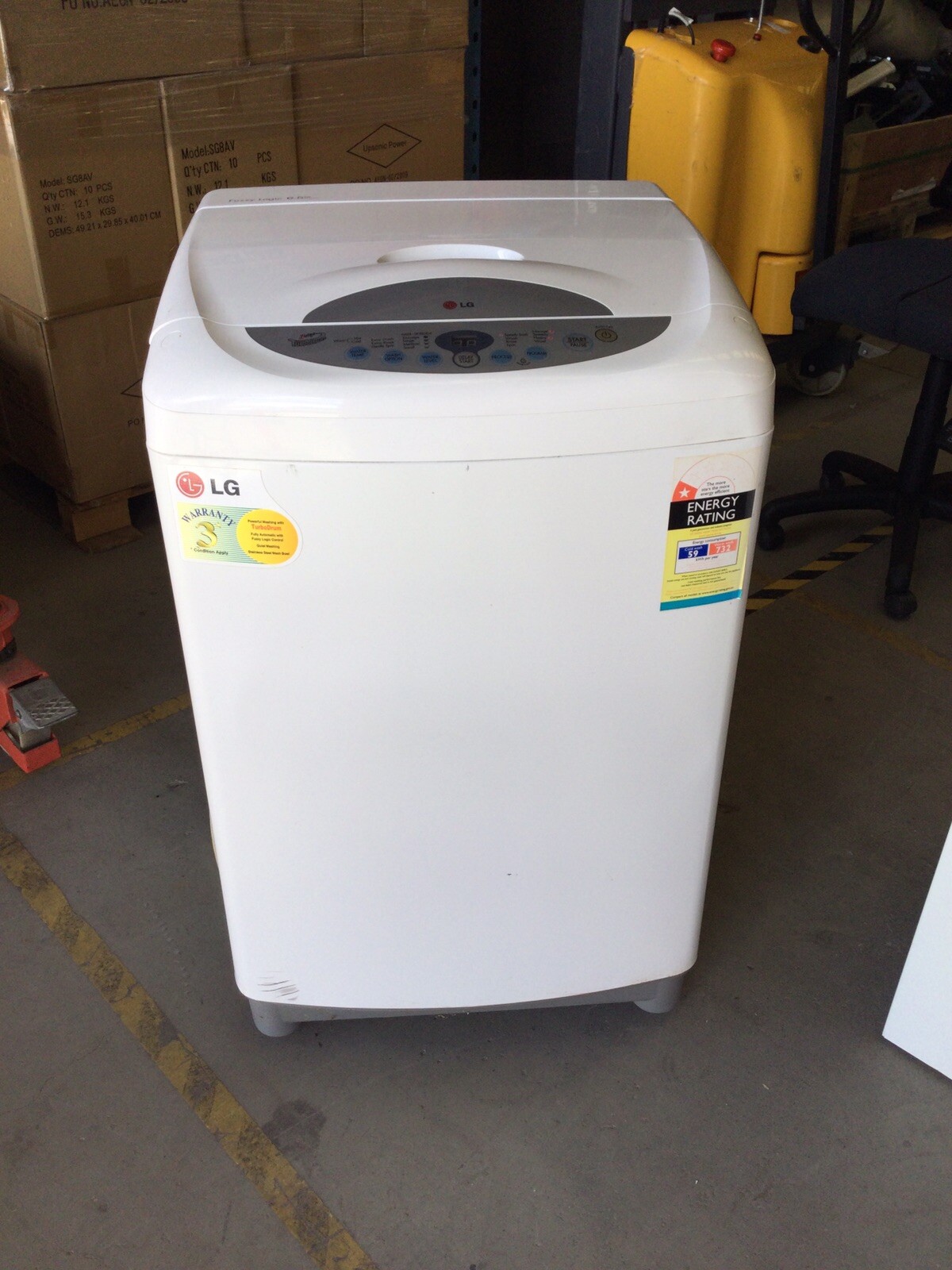 LG 6.5kg Top Loader Washing Machine | Model: WF-T653A | Fully Tested & Cleaned