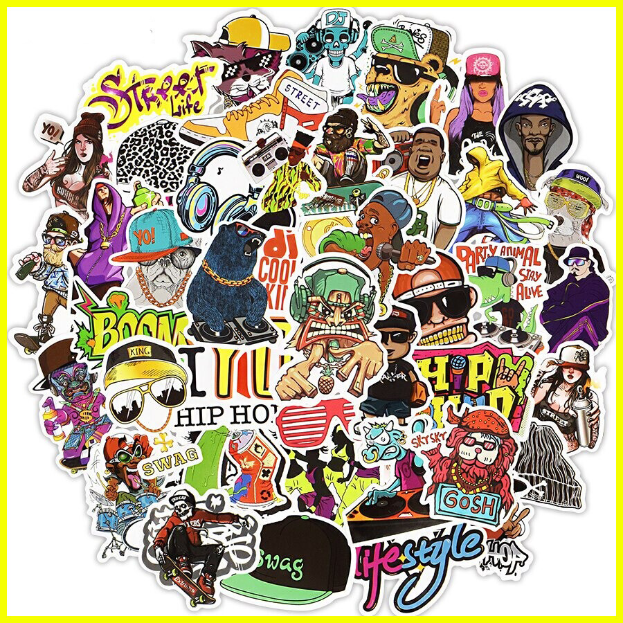 50PCS Skateboard Stickers bomb Vinyl Laptop Luggage Hip Hop and Rock Sticker Lot 50PCS Skateboard Stickers bomb Vinyl Laptop Luggage Hip Hop and Rock Sticker Lot