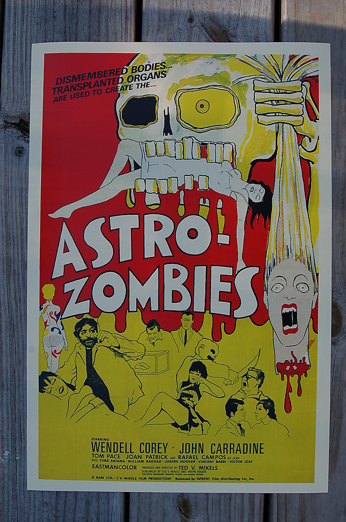 Astro Zombies Lobby Card Movie Poster Wendell Corey Astro Zombies Lobby Card Movie Poster Wendell Corey