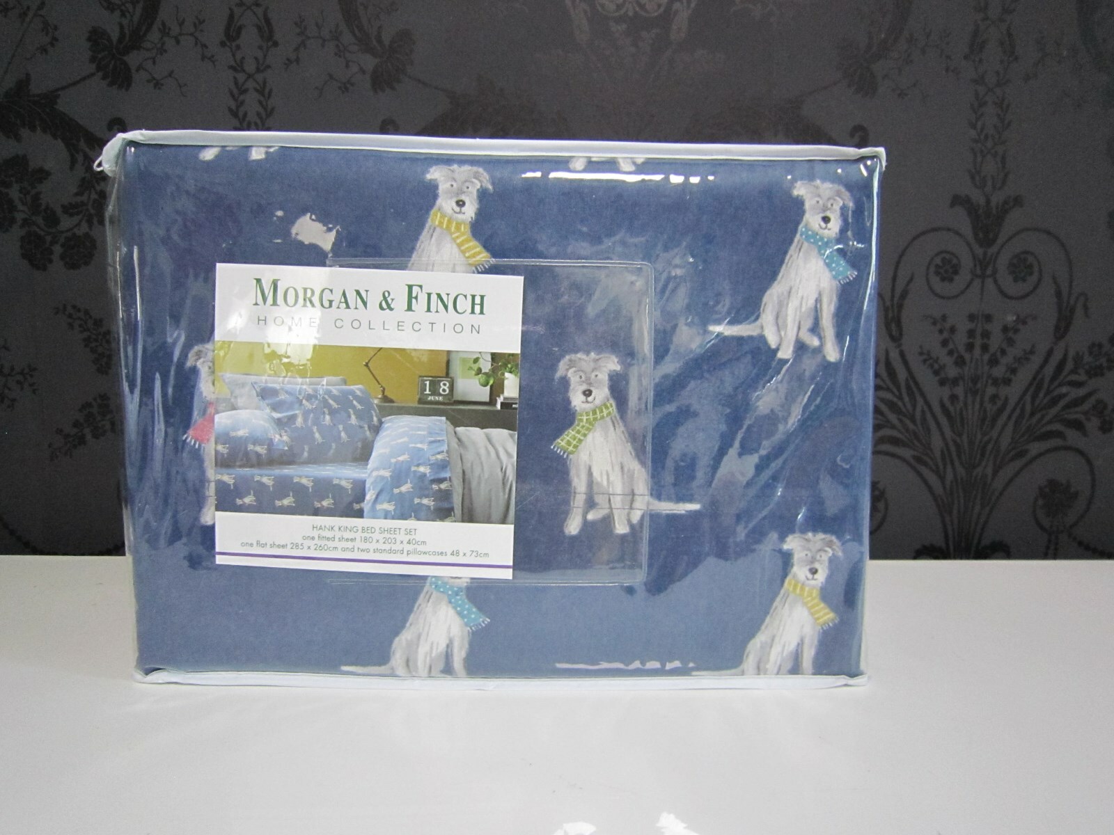 Morgan & Finch HANK Flannelette King Bed Sheet Set – from Bed n Bath Morgan & Finch HANK Flannelette King Bed Sheet Set – from Bed n Bath