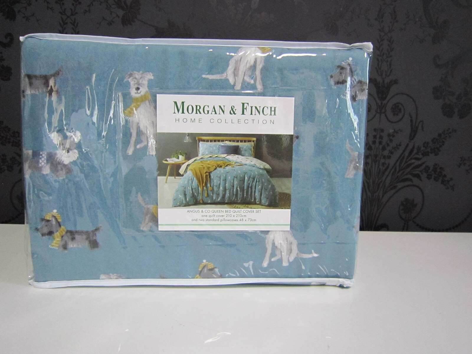 Morgan & Finch ANGUS & CO Flannelette Queen Bed Quilt Cover – from Bed n Bath Morgan & Finch ANGUS & CO Flannelette Queen Bed Quilt Cover – from Bed n Bath