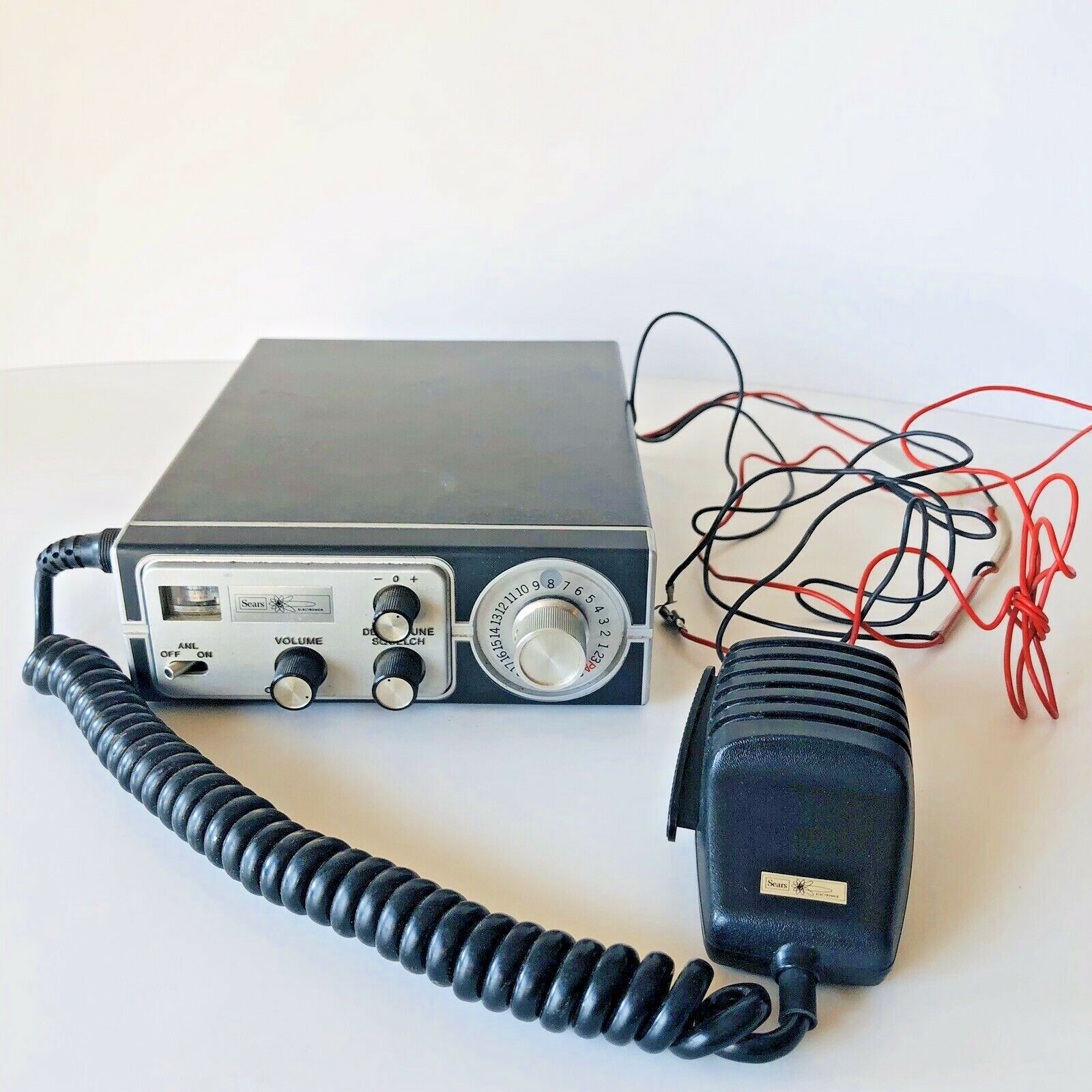 Vintage Two Way Radio CB Transreceiver Sears Electronics Model 60001 UNTESTED