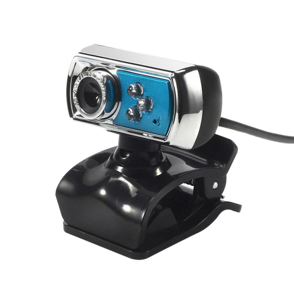 HD Computer Camera 12MP Webcam with Mic 3 LED PC Laptop Accessories