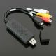 Hot Sale USB 2.0 Video Audio VHS to DVD Converter Capture Card Adapter Cable Hot Sale USB 2.0 Video Audio VHS to DVD Converter Capture Card Adapter Cable