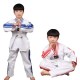 Taekwondo Uniform Breathable Forking Design Flexible Sports Fitness Clothes Taekwondo Uniform Breathable Forking Design Flexible Sports Fitness Clothes