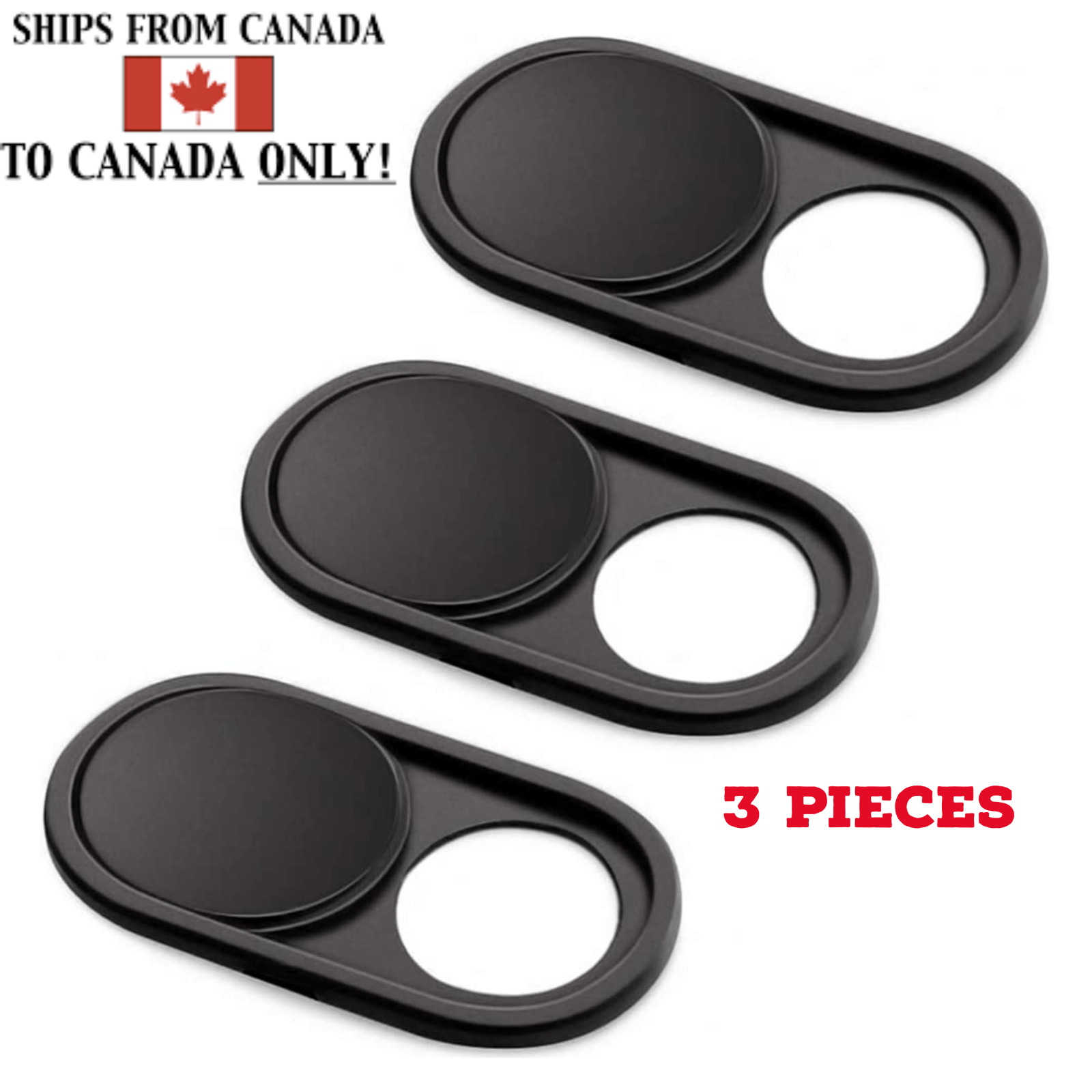 3/6 PCS WebCam Cover Slide Camera Privacy Security Protect Sticker Phone Laptop