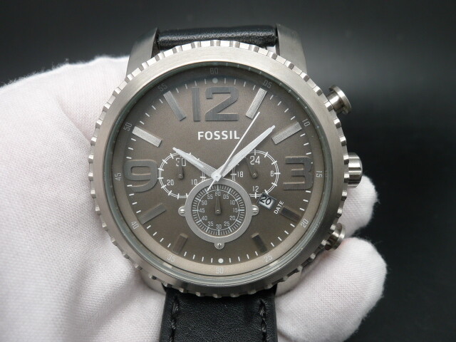 NEW OLD STOCK FOSSIL BQ1175 CHRONOGRAPH LEATHER STRAP QUARTZ MEN WATCH NEW OLD STOCK FOSSIL BQ1175 CHRONOGRAPH LEATHER STRAP QUARTZ MEN WATCH