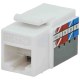 Datacomm Electronics 20-3425-Wh-10 Cat-5E Jacks, 10 Pack (White) DCM203425WH10 Datacomm Electronics 20-3425-Wh-10 Cat-5E Jacks, 10 Pack (White) DCM203425WH10