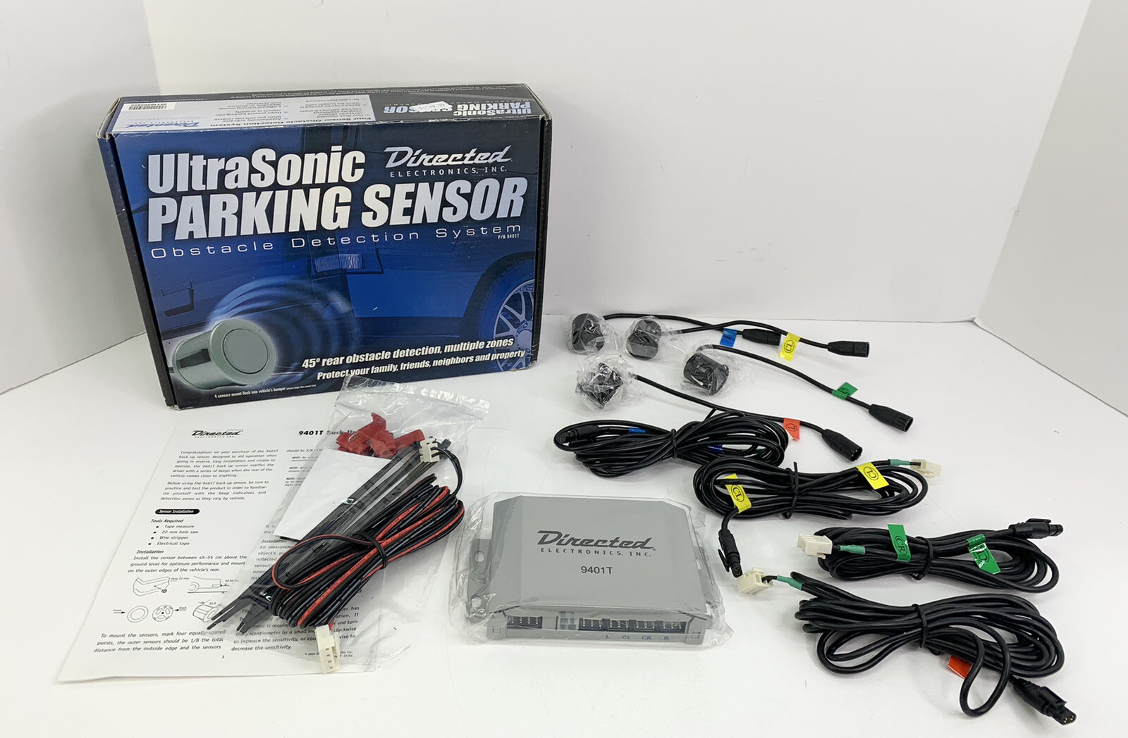Directed Electronics Ultrasonic Parking Sensor Detection System (No Speaker) Directed Electronics Ultrasonic Parking Sensor Detection System (No Speaker)