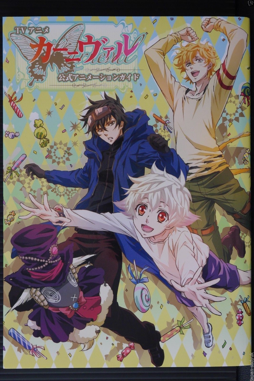 JAPAN TV Anime Karneval Official Animation Guide book