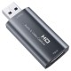 Audio Video Capture Card MI to USB 2.0 1080P 30Fps Record Camcorder Video J3T8 Audio Video Capture Card MI to USB 2.0 1080P 30Fps Record Camcorder Video J3T8