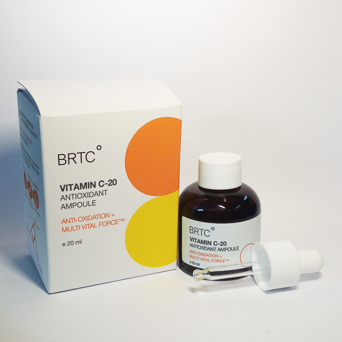 BRTC Vitamin C-20 Antioxidant Ampoule 20ml Revitalizing Brightening K-Beauty BRTC Vitamin C-20 Antioxidant Ampoule 20ml Revitalizing Brightening K-Beauty