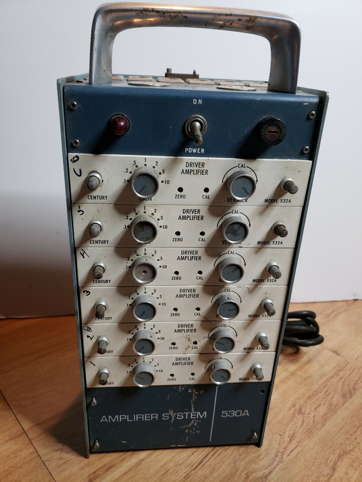 Vintage Century Electronics & Instruments 530A Amplifier System w/ 532A Drivers Vintage Century Electronics & Instruments 530A Amplifier System w/ 532A Drivers