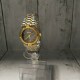 GUCCI 9000L watch Ladies quartz GG logo has black gold dial color comb GUCCI 9000L watch Ladies quartz GG logo has black gold dial color comb