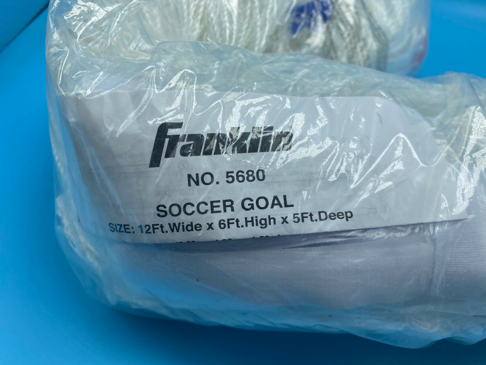Franklin Sports 5680 Competition Soccer Goal, 12’X6’X5′ Replacement Net