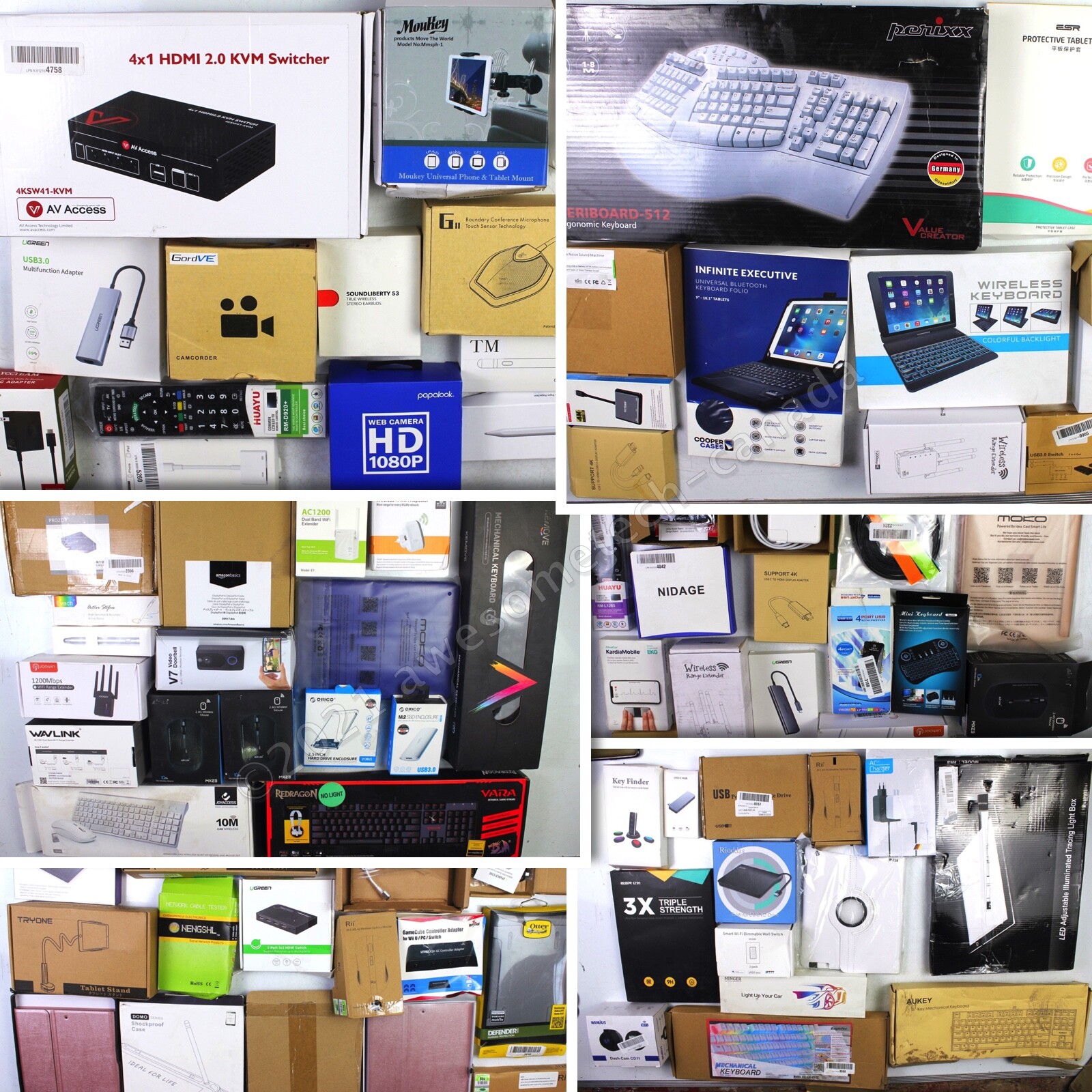 HUGE Wholesale Lot of Assorted Consumer Electronics, 85 items, MSRP over 00! HUGE Wholesale Lot of Assorted Consumer Electronics, 85 items, MSRP over 00!