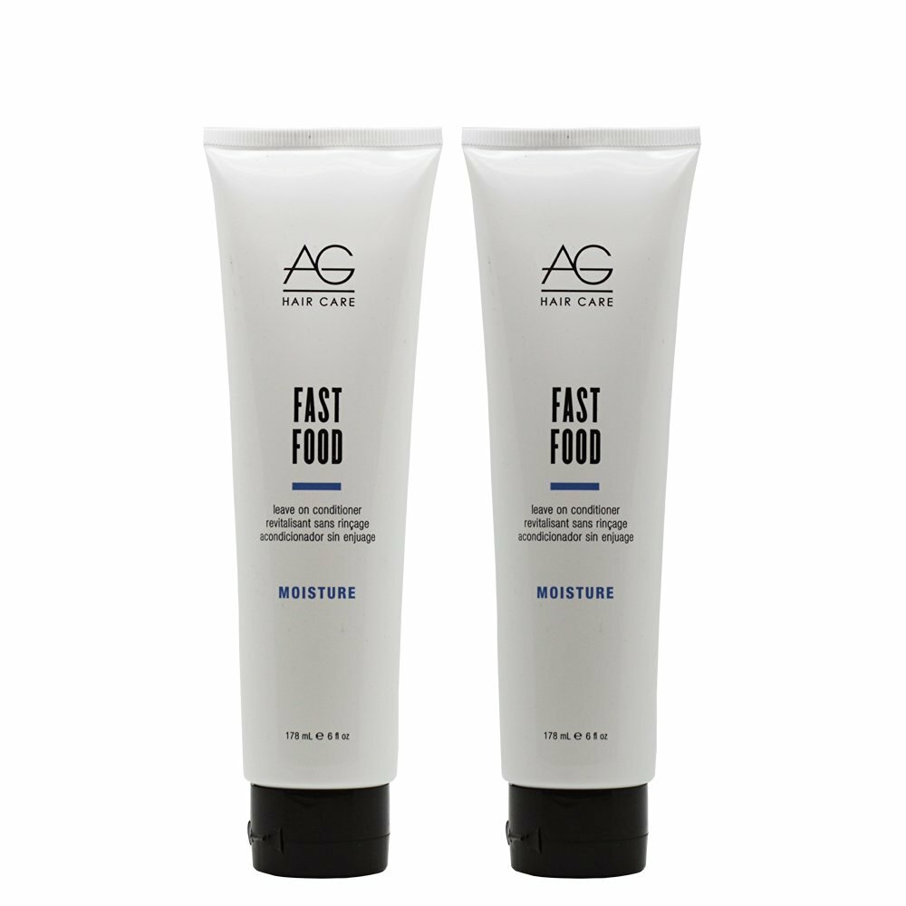 AG Hair Care Moisture Fast Food Leave on Conditioner 6 oz. 2 PACK! AG Hair Care Moisture Fast Food Leave on Conditioner 6 oz. 2 PACK!