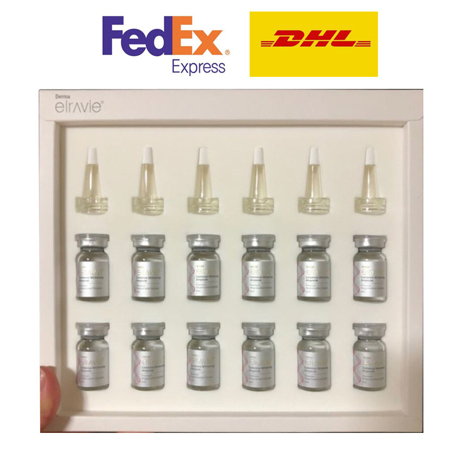 DERMA ELRAVIE Cellshine Whitening Ampoule 1Box(6ml x 12 vials) K-Beauty Esthetic DERMA ELRAVIE Cellshine Whitening Ampoule 1Box(6ml x 12 vials) K-Beauty Esthetic
