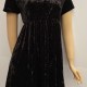 Velvet Dress Size M Black Crushed Velvet American Apparel babydoll dress size 10 Velvet Dress Size M Black Crushed Velvet American Apparel babydoll dress size 10