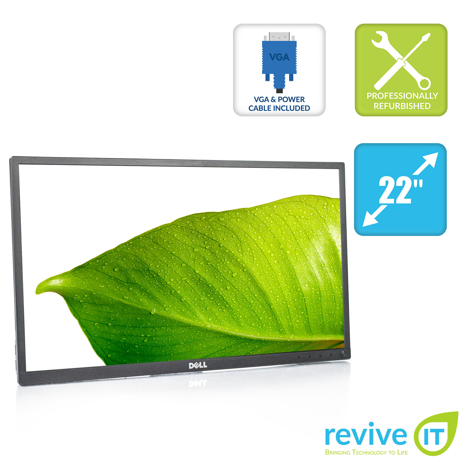 Dell P2217H 22″ Widescreen 1920×1080 LED Backlit IPS LCD Monitor ONLY – Grade B Dell P2217H 22″ Widescreen 1920×1080 LED Backlit IPS LCD Monitor ONLY – Grade B